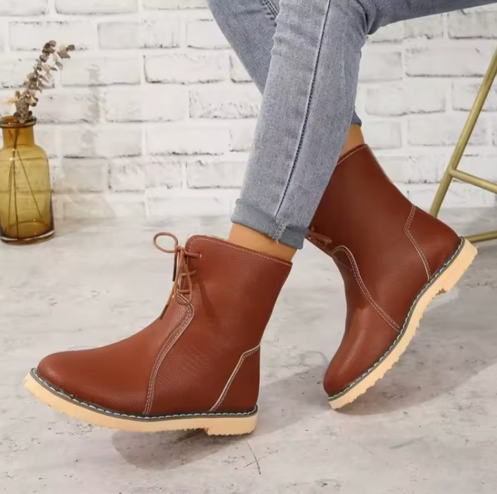 Calvyre-Paris Pauline | Botte Imperméable Doublée de Laine