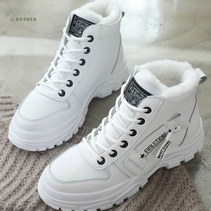Calvyre-Paris Margaux | Bottes Hautes avec Doublure en polaire