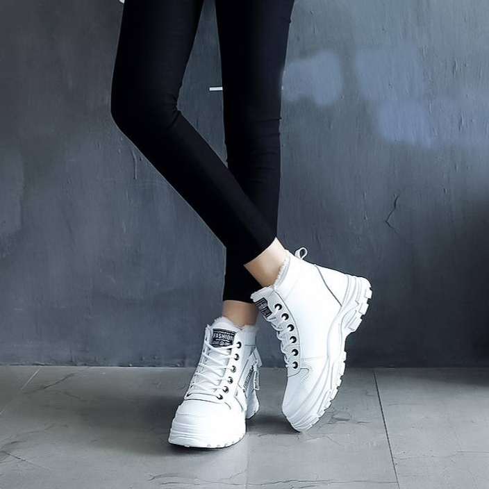 Calvyre-Paris Margaux | Bottes Hautes avec Doublure en polaire