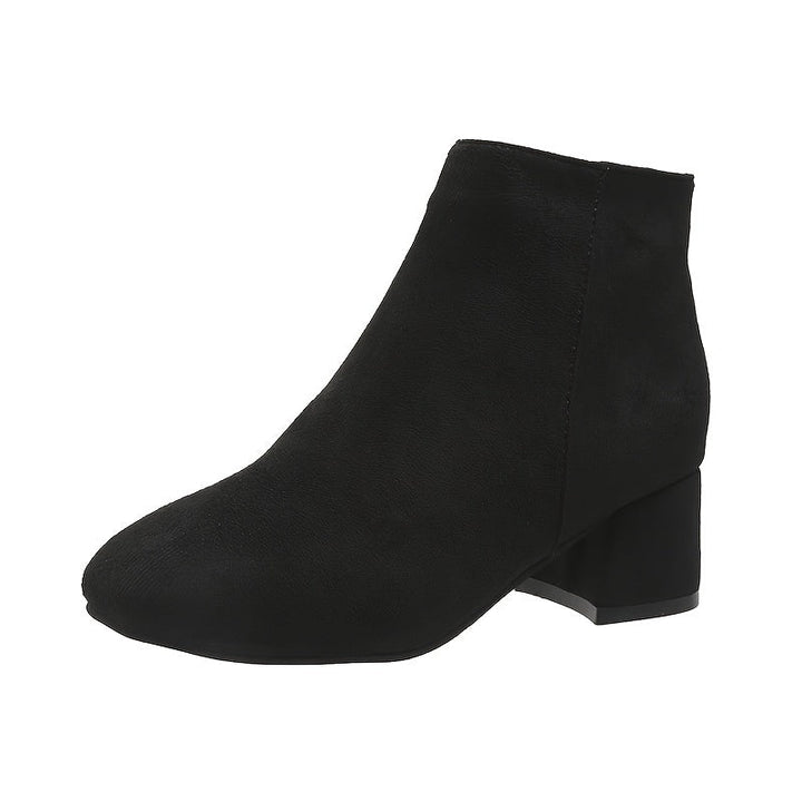 Calvyre-Paris Mireille | Bottines confortables à talon carré