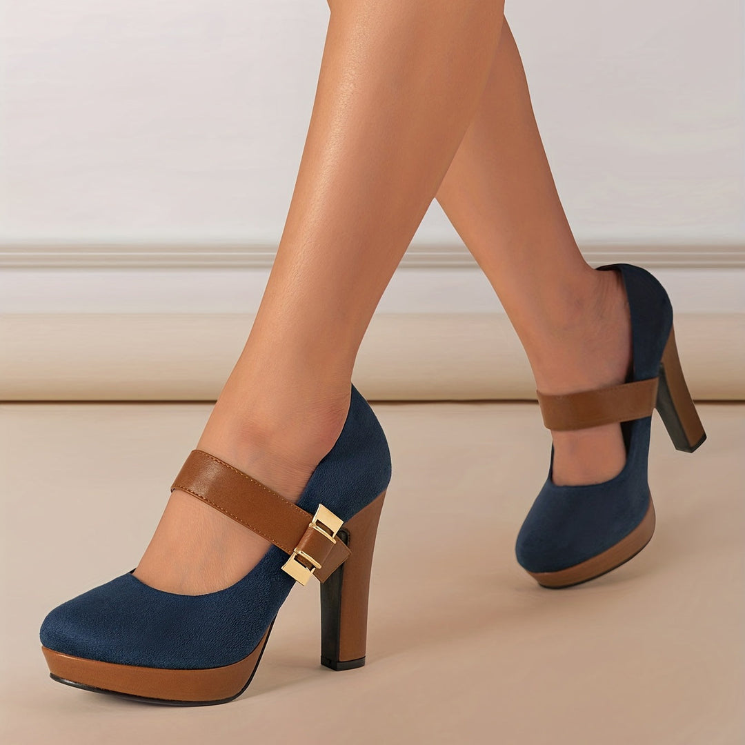 Calvyre-Paris Fleur | Escarpins Élégants à Talon Confortable