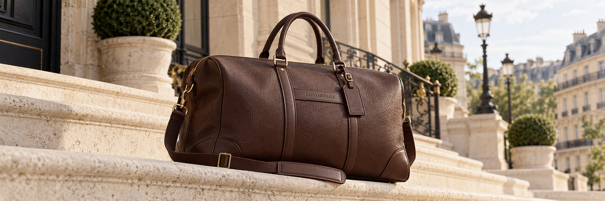Sac de voyage CALVYRE-PARIS pour hommes