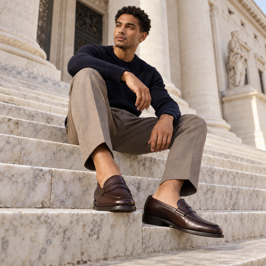 CALVYRE hommes footwear, photo sans texte