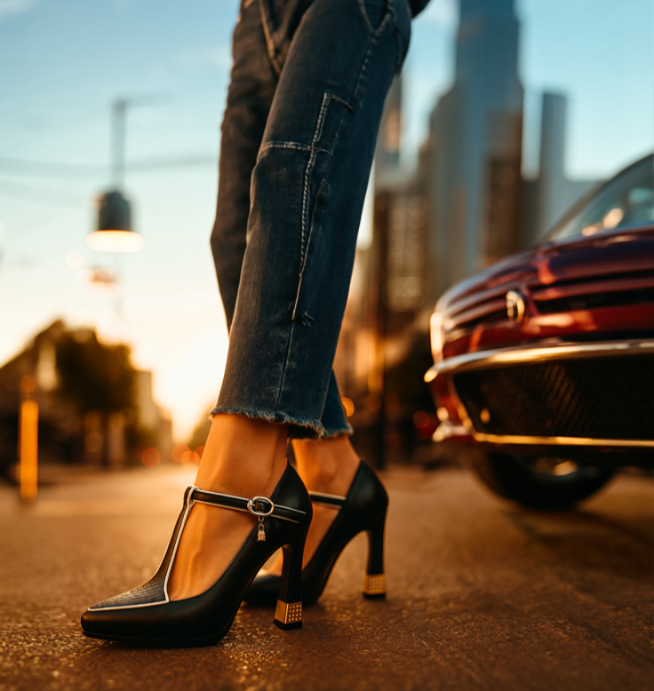 Calvyre-Paris Françoise | Talons Confort Élégant