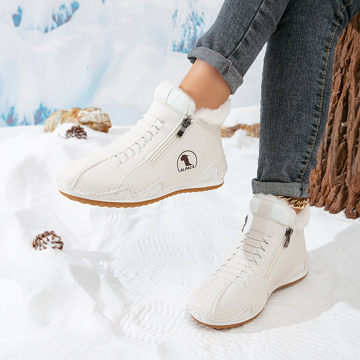 Calvyre-Paris Lucie | Bottines confort d’hiver à soutien ergonomique