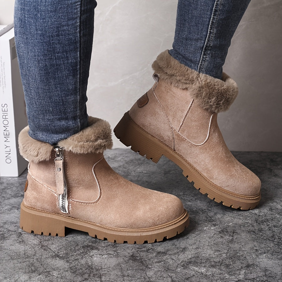 Calvyre-Paris Marguerite | Bottines Chaudes à Doublure Confort