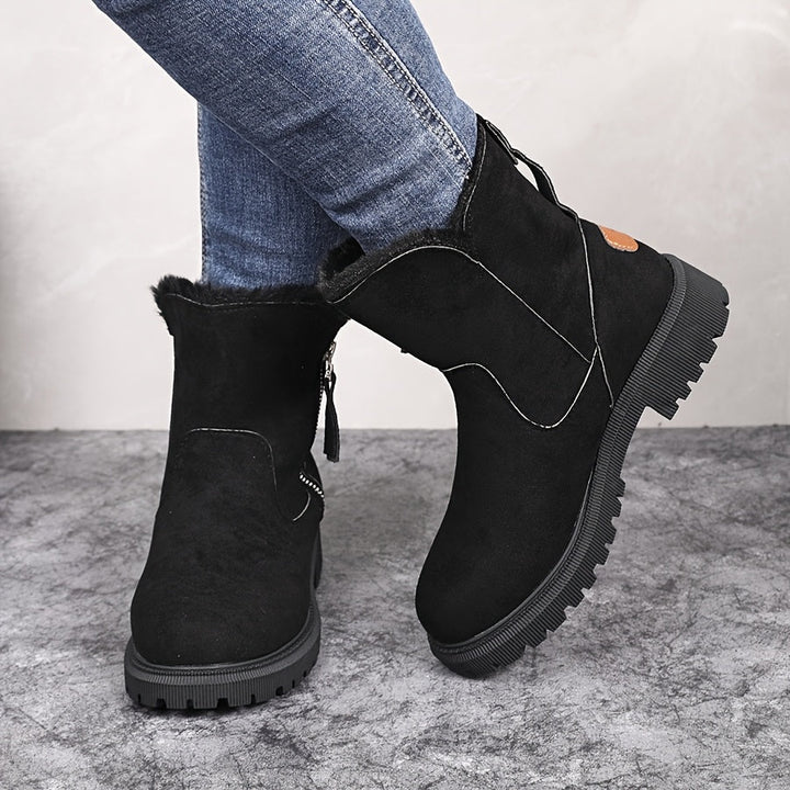 Calvyre-Paris Marguerite | Bottines Chaudes à Doublure Confort