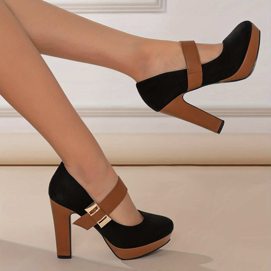 Calvyre-Paris Fleur | Escarpins Élégants à Talon Confortable