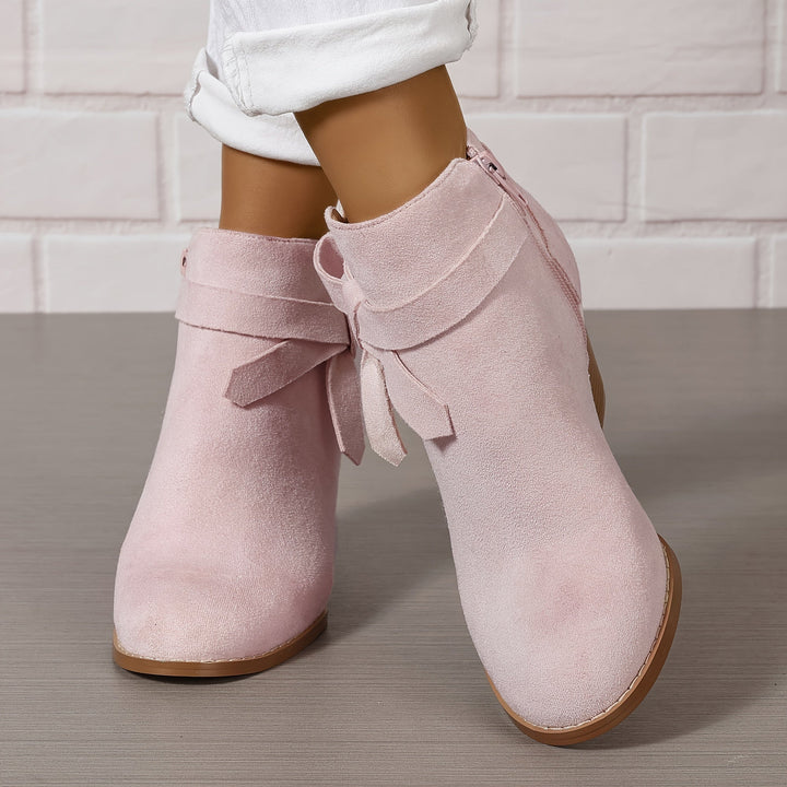 Calvyre-Paris Nadine | Bottines Élégantes à Talon Stable