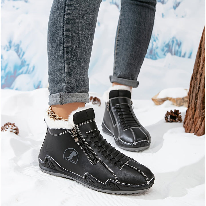 Calvyre-Paris Lucie | Bottines confort d’hiver à soutien ergonomique
