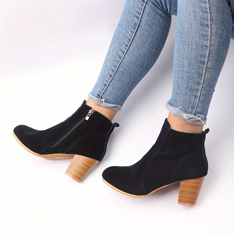 Calvyre-Paris Agathe | Bottines à talon stable et confort longue durée