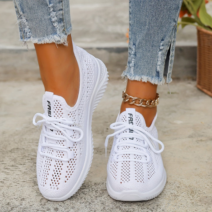 Calvyre-Paris Caroline | Baskets Respirantes Confort Total +SEMELLES OFFERTES