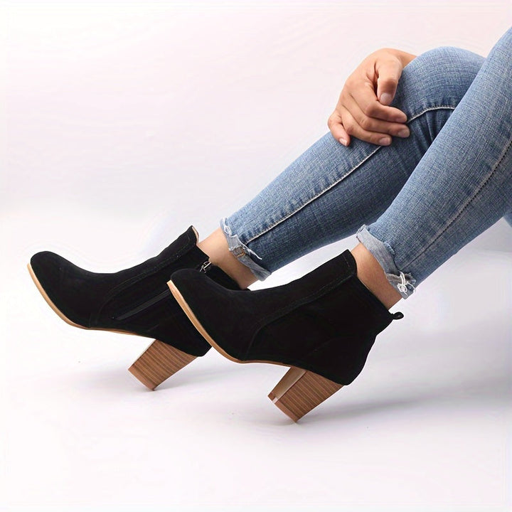 Calvyre-Paris Agathe | Bottines à talon stable et confort longue durée