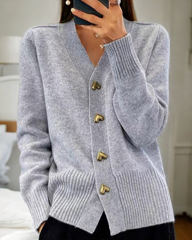 Calvyre-Paris | Clémence | Cardigan à col V