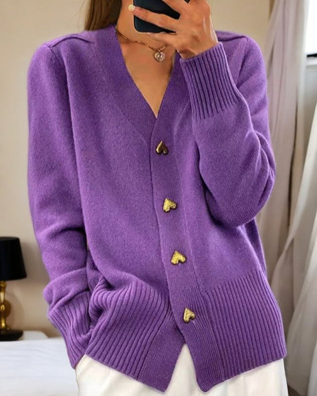 Calvyre-Paris | Clémence | Cardigan à col V