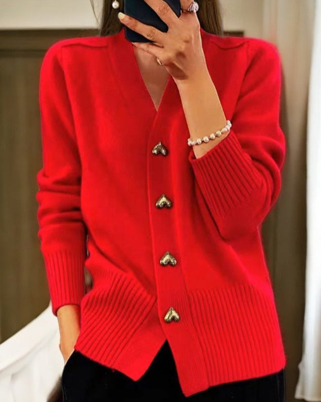 Calvyre-Paris | Clémence | Cardigan à col V