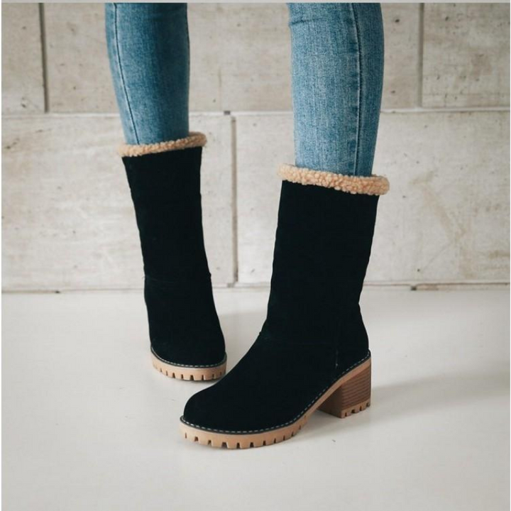 Calvyre-Paris Prune | Bottes Tout Confort