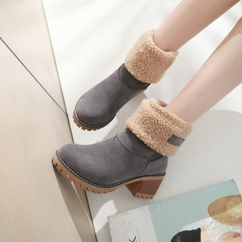 Calvyre-Paris Prune | Bottes Tout Confort